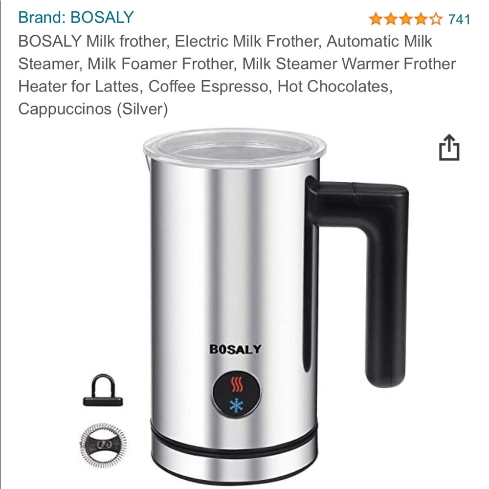 Bosaly milk frother